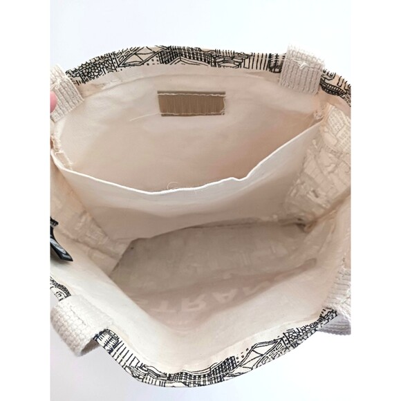 STRAND Bookstore NYC Canvas Tote Bag King Kong Graphic 13x13 Made in USA Unisex - Picture 6 of 9